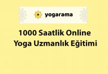 Yogarama 1000 Saatlik Online Yoga Uzmanlık Eğitimi