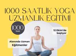 1000 Saatlik Yoga Uzmanlık Eğitimi Başlıyor!