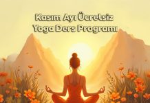 Kasım Ayı Ücretsiz Yoga Ders Programı